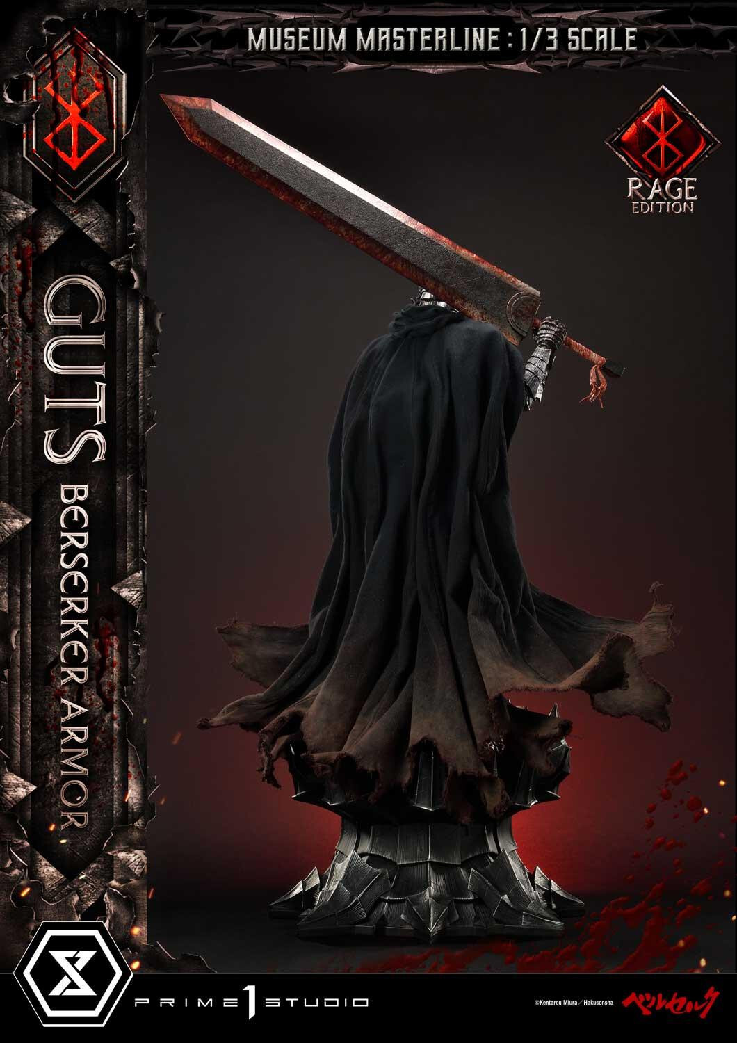 Berserk - Guts - Museum Masterline Series  (MMBR-03) - 1/3 - Berserker Armor, Rage Edition (Prime 1 Studio) photo 23