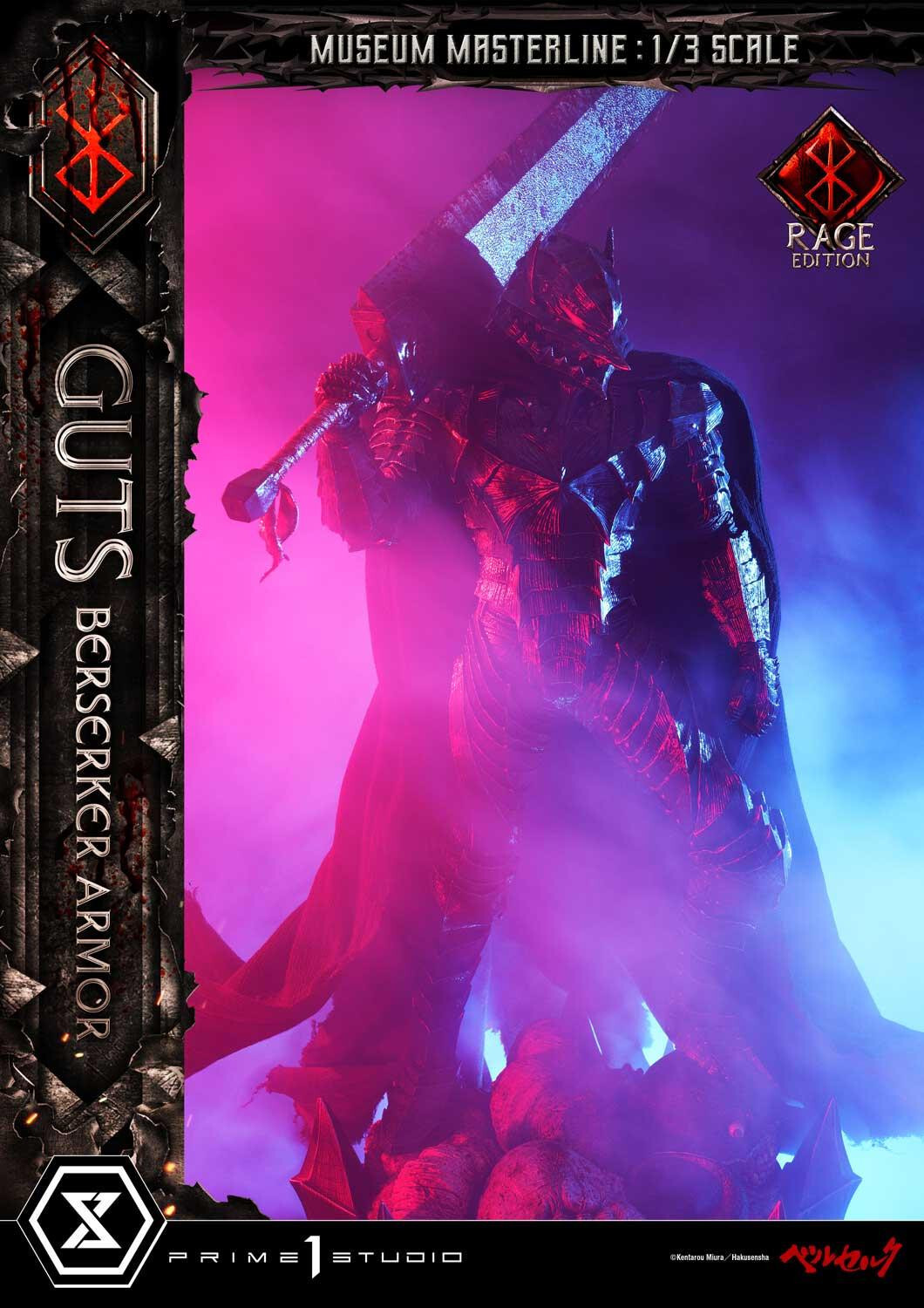 Berserk - Guts - Museum Masterline Series  (MMBR-03) - 1/3 - Berserker Armor, Rage Edition (Prime 1 Studio) photo 36