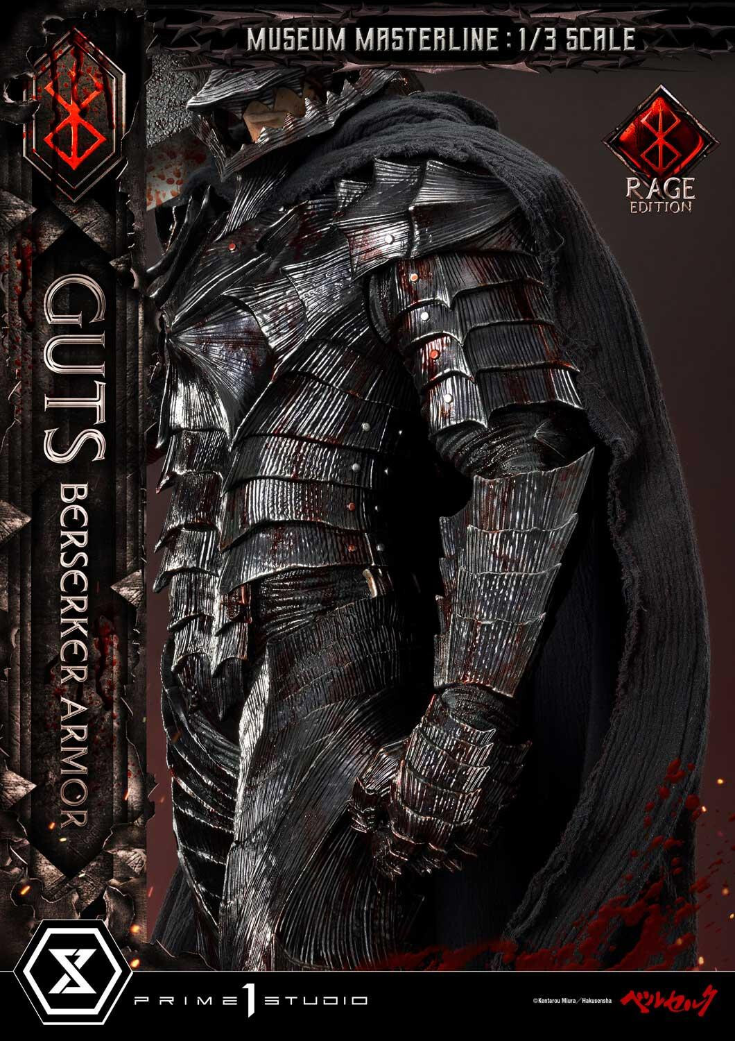 Berserk - Guts - Museum Masterline Series  (MMBR-03) - 1/3 - Berserker Armor, Rage Edition (Prime 1 Studio) photo 42