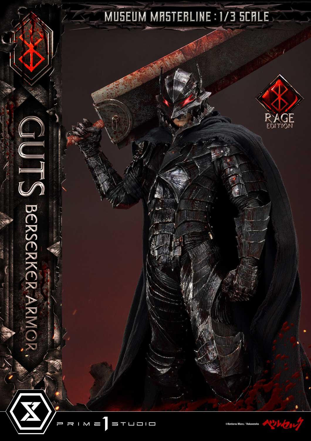 Berserk - Guts - Museum Masterline Series  (MMBR-03) - 1/3 - Berserker Armor, Rage Edition (Prime 1 Studio) photo 49