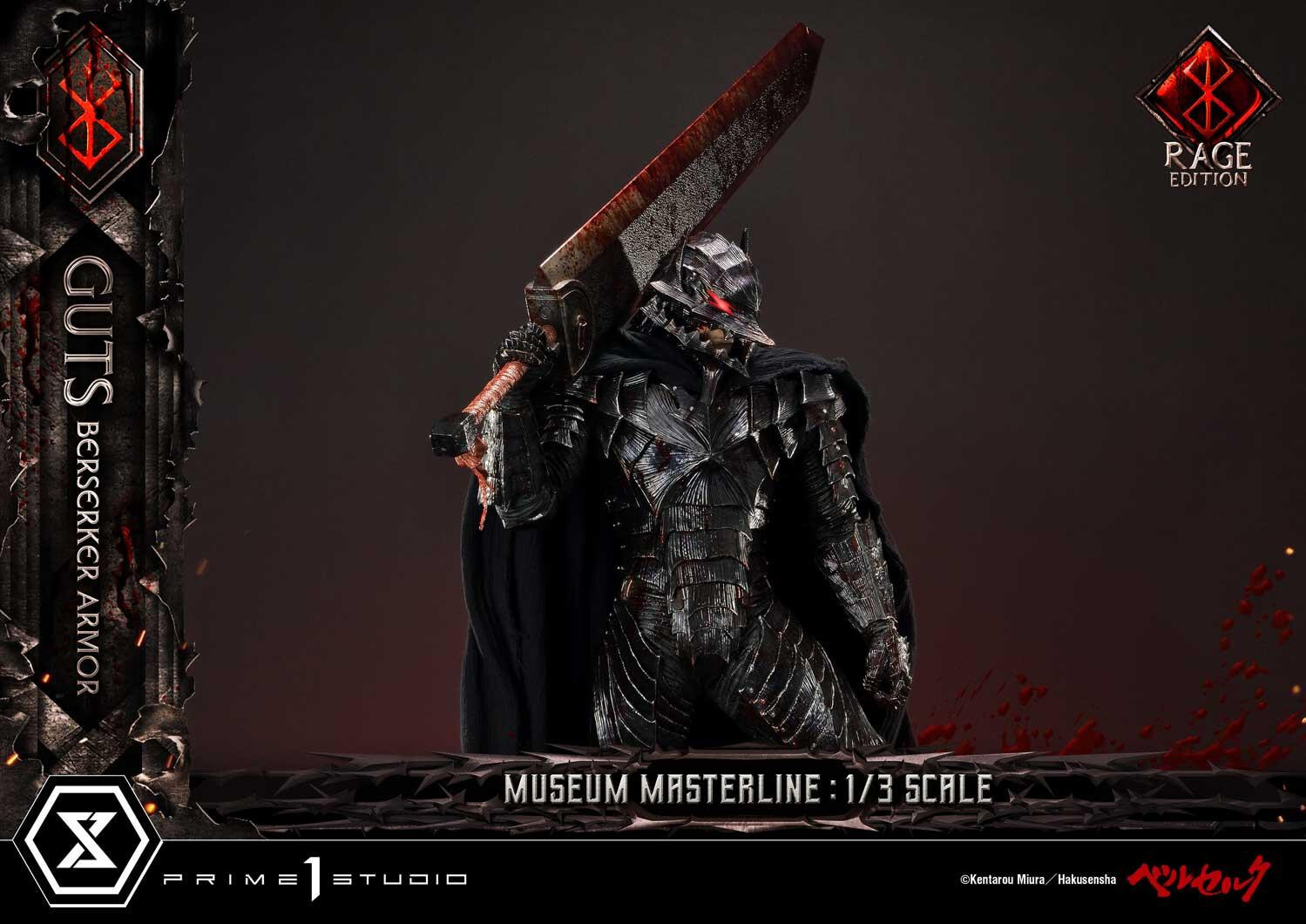 Berserk - Guts - Museum Masterline Series  (MMBR-03) - 1/3 - Berserker Armor, Rage Edition (Prime 1 Studio) photo 64