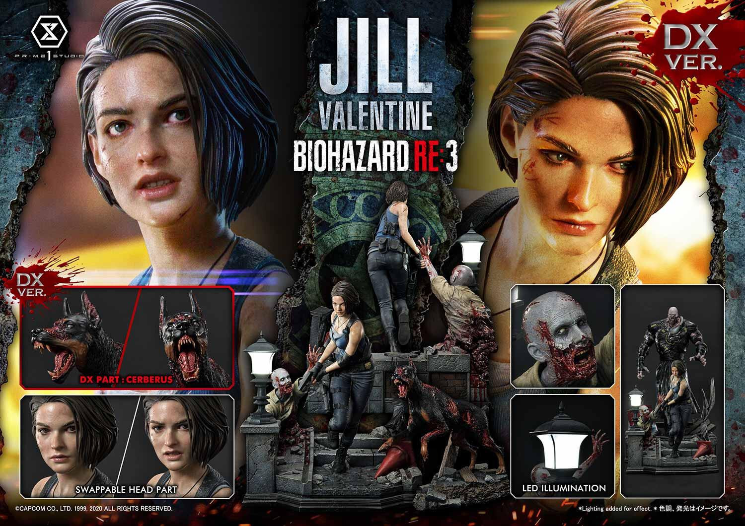 Biohazard Re:3 - Cerberus - Ultimate Premium Masterline  (UPMRE3-01DX) - 1/4 (Prime 1 Studio) photo 8