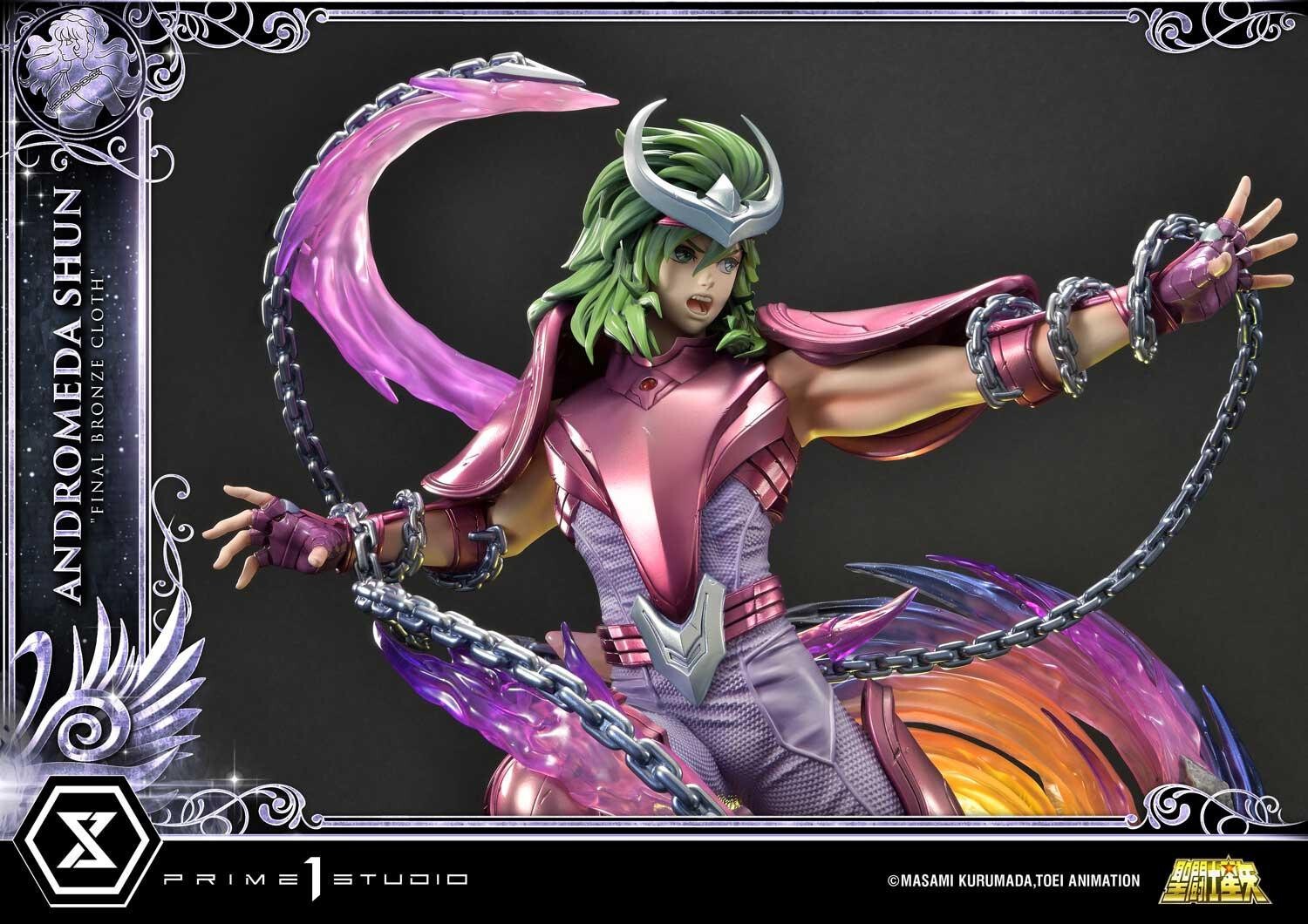 Saint Seiya - Andromeda Shun - Premium Masterline (PMKZ-03S) - 1/4 - Final Bronze Cloth, Bonus Version (Prime 1 Studio) photo 13