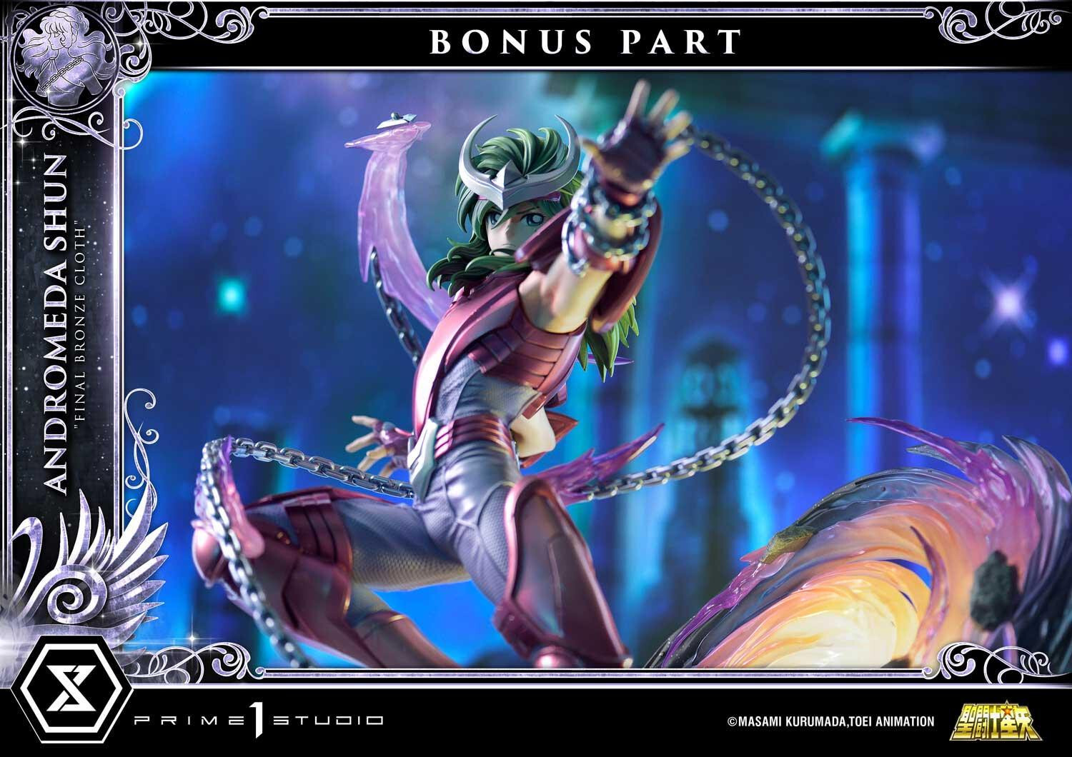 Saint Seiya - Andromeda Shun - Premium Masterline (PMKZ-03S) - 1/4 - Final Bronze Cloth, Bonus Version (Prime 1 Studio) photo 23