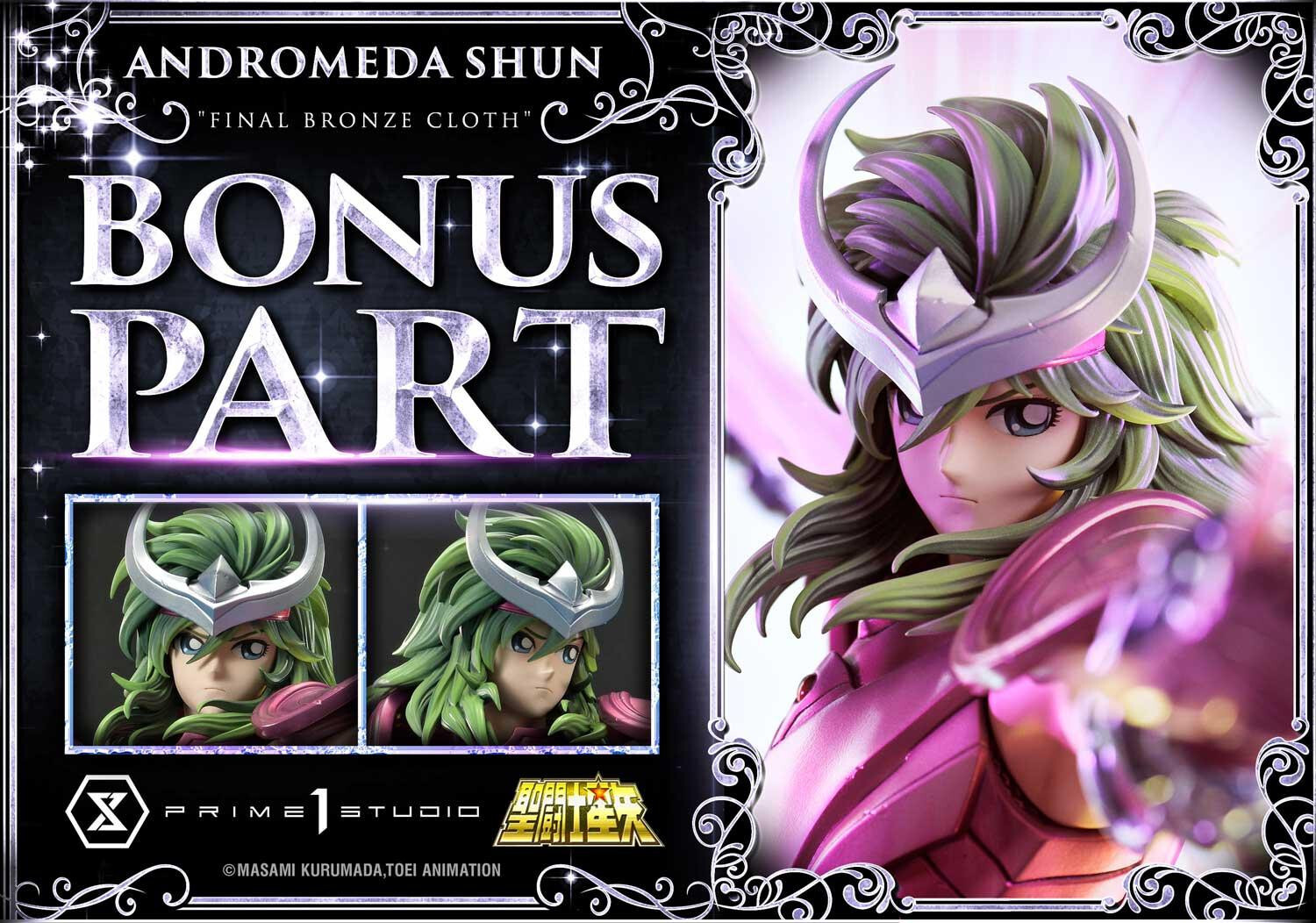 Saint Seiya - Andromeda Shun - Premium Masterline (PMKZ-03S) - 1/4 - Final Bronze Cloth, Bonus Version (Prime 1 Studio) photo 24
