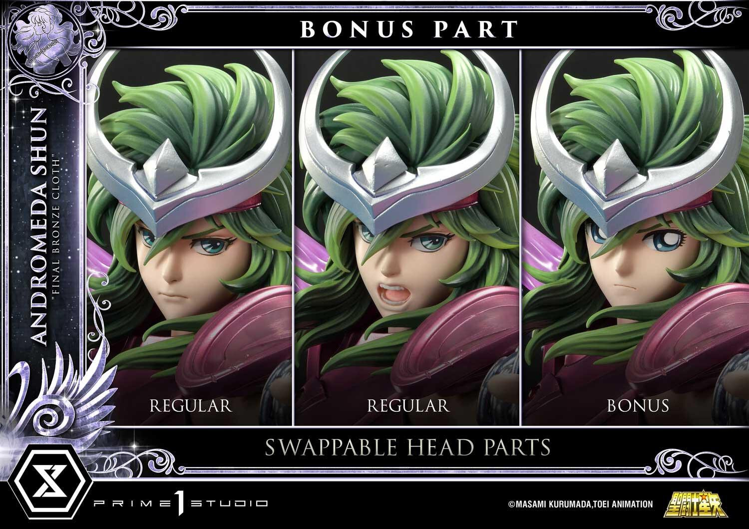 Saint Seiya - Andromeda Shun - Premium Masterline (PMKZ-03S) - 1/4 - Final Bronze Cloth, Bonus Version (Prime 1 Studio) photo 25