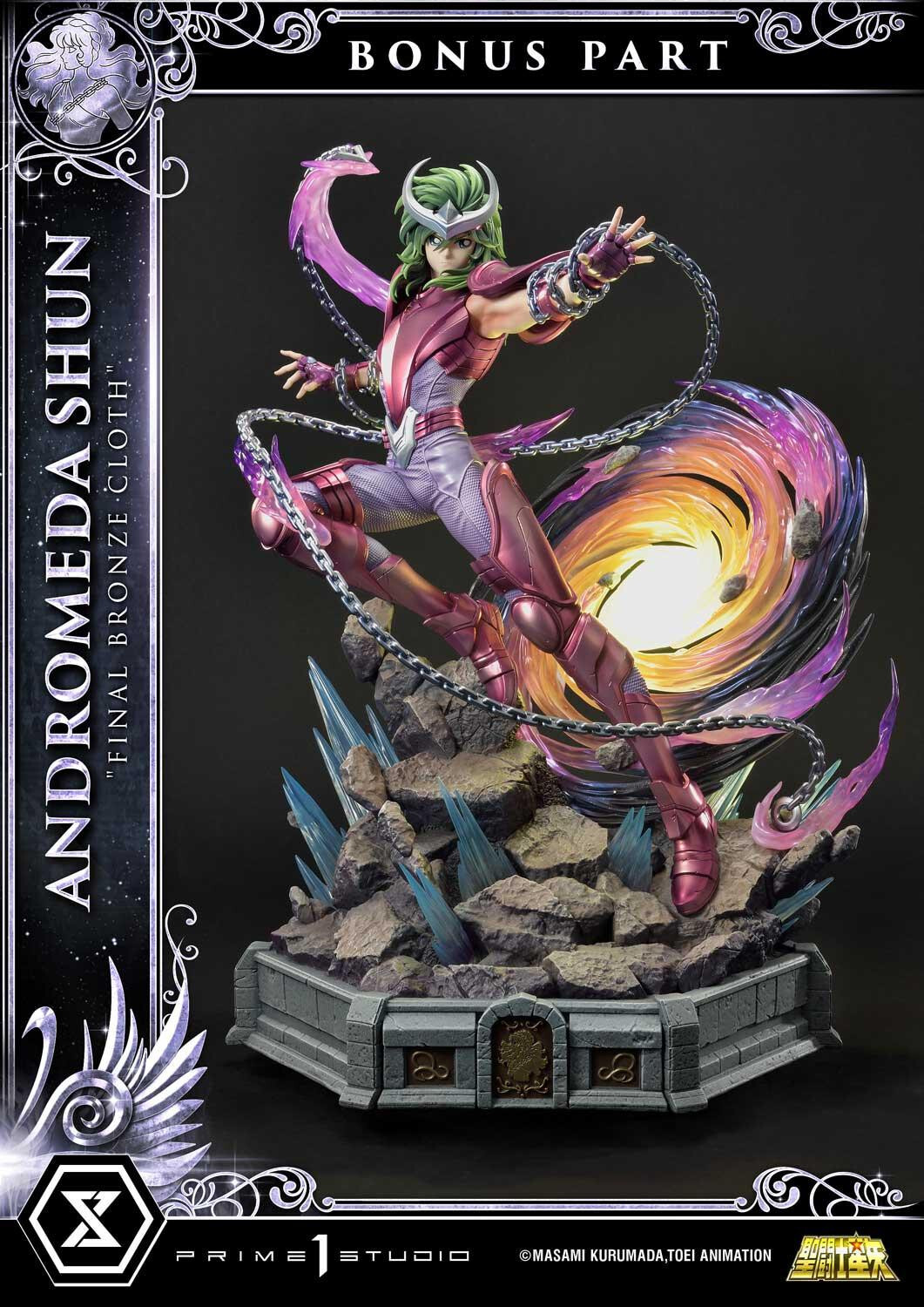 Saint Seiya - Andromeda Shun - Premium Masterline (PMKZ-03S) - 1/4 - Final Bronze Cloth, Bonus Version (Prime 1 Studio) photo 27