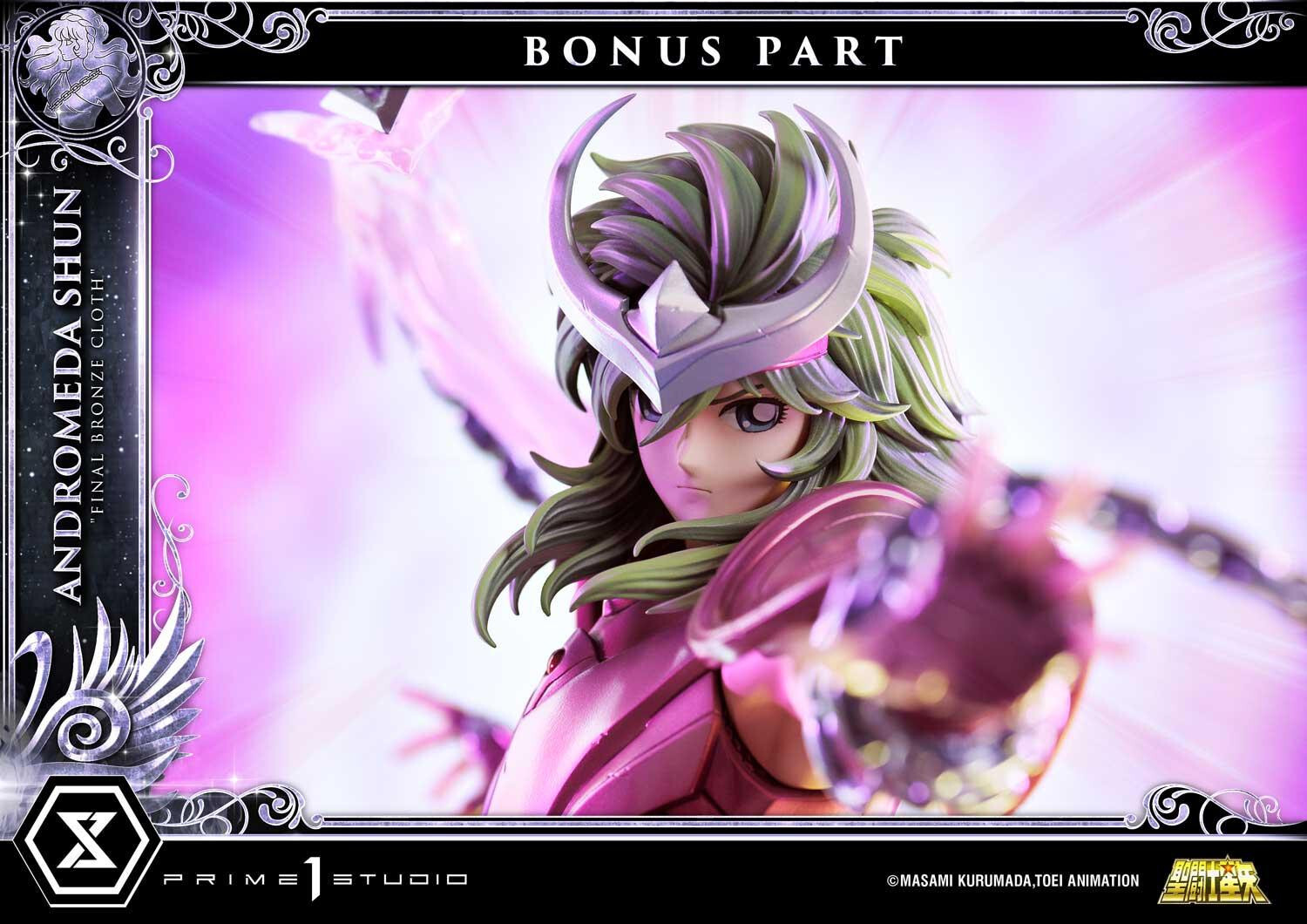 Saint Seiya - Andromeda Shun - Premium Masterline (PMKZ-03S) - 1/4 - Final Bronze Cloth, Bonus Version (Prime 1 Studio) photo 28