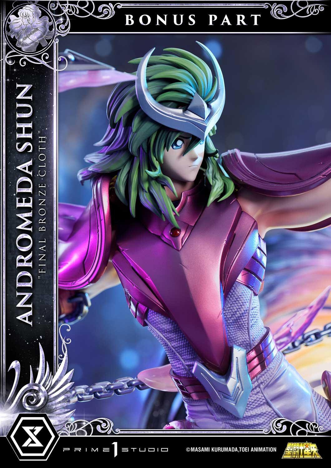 Saint Seiya - Andromeda Shun - Premium Masterline (PMKZ-03S) - 1/4 - Final Bronze Cloth, Bonus Version (Prime 1 Studio) photo 29