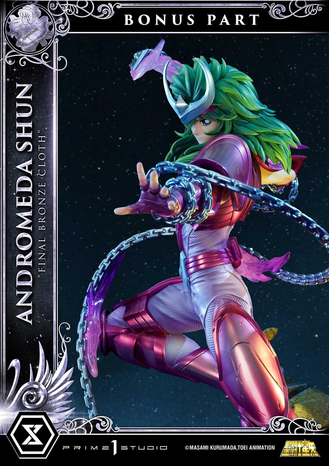 Saint Seiya - Andromeda Shun - Premium Masterline (PMKZ-03S) - 1/4 - Final Bronze Cloth, Bonus Version (Prime 1 Studio) photo 30