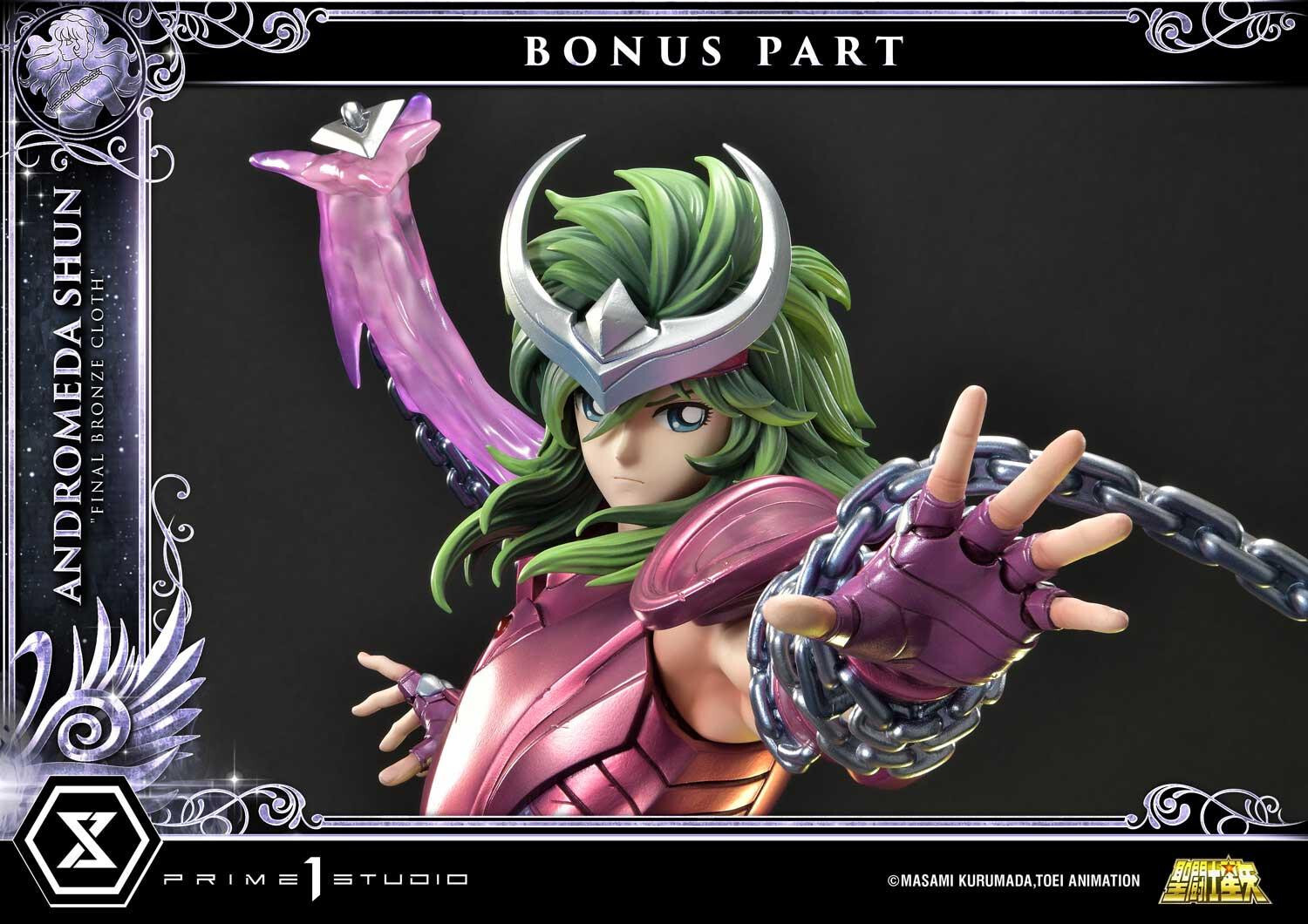 Saint Seiya - Andromeda Shun - Premium Masterline (PMKZ-03S) - 1/4 - Final Bronze Cloth, Bonus Version (Prime 1 Studio) photo 32