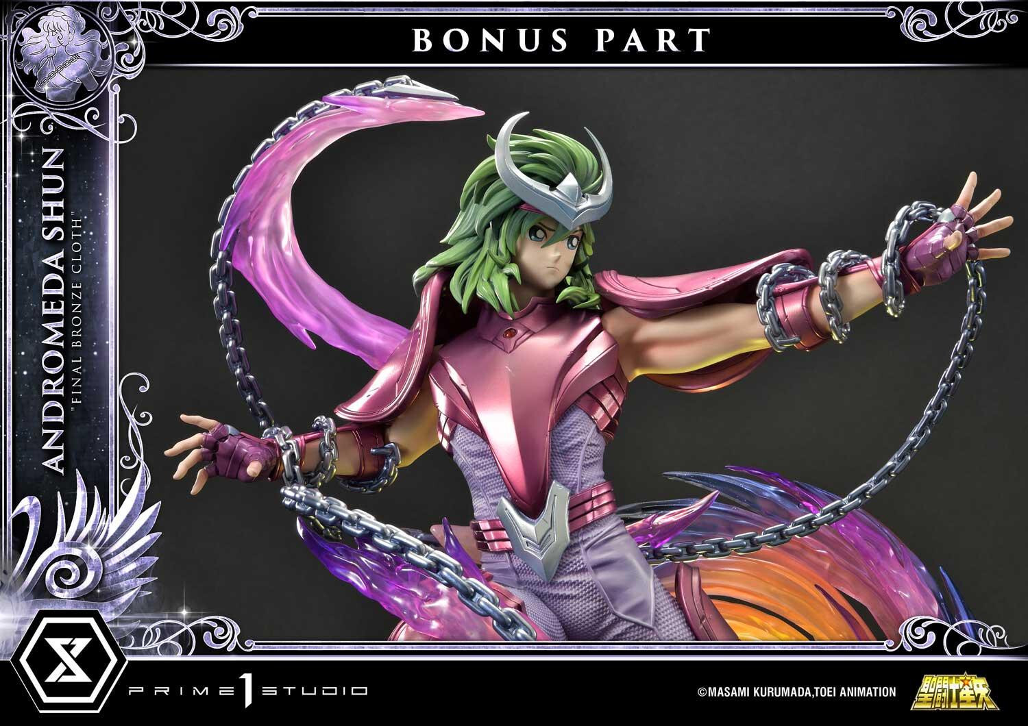 Saint Seiya - Andromeda Shun - Premium Masterline (PMKZ-03S) - 1/4 - Final Bronze Cloth, Bonus Version (Prime 1 Studio) photo 33