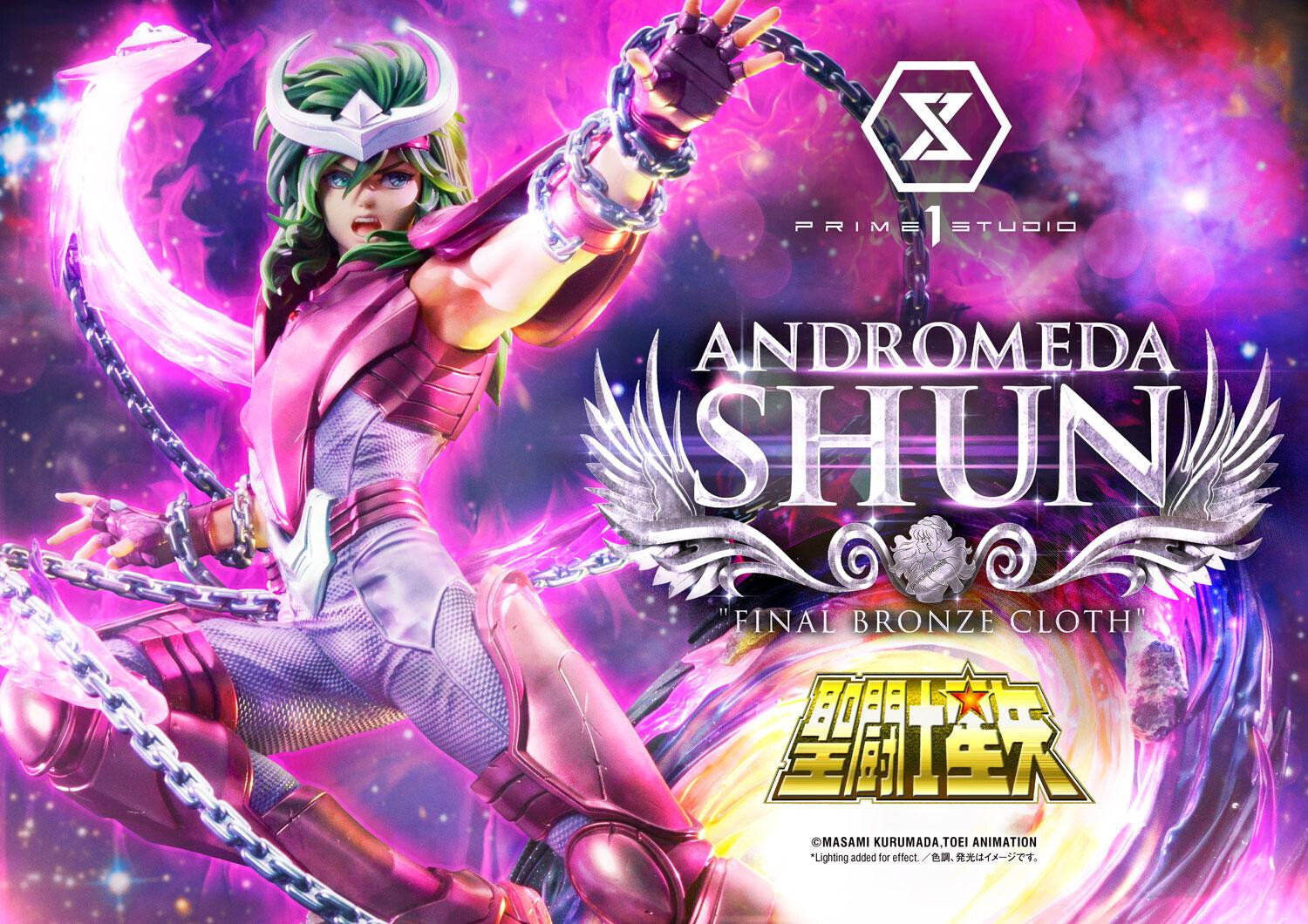 Saint Seiya - Andromeda Shun - Premium Masterline (PMKZ-03S) - 1/4 - Final Bronze Cloth, Bonus Version (Prime 1 Studio) photo 48