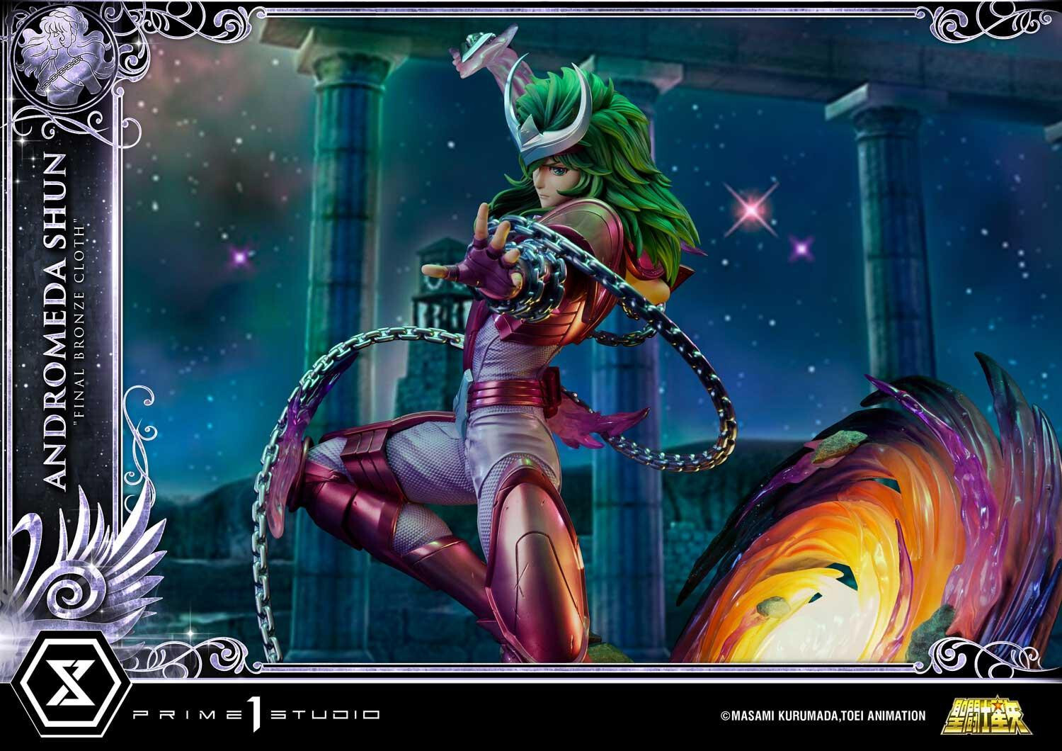 Saint Seiya - Andromeda Shun - Premium Masterline (PMKZ-03S) - 1/4 - Final Bronze Cloth, Bonus Version (Prime 1 Studio) photo 60
