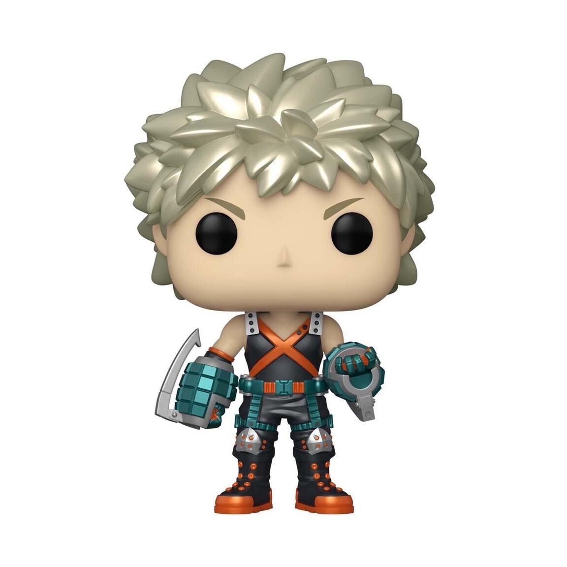 Boku no Hero Academia - Bakugo Katsuki - POP! & Tee - POP! Animation (249) - POP! Vinyl - Metallic (Funko Toys) photo 3