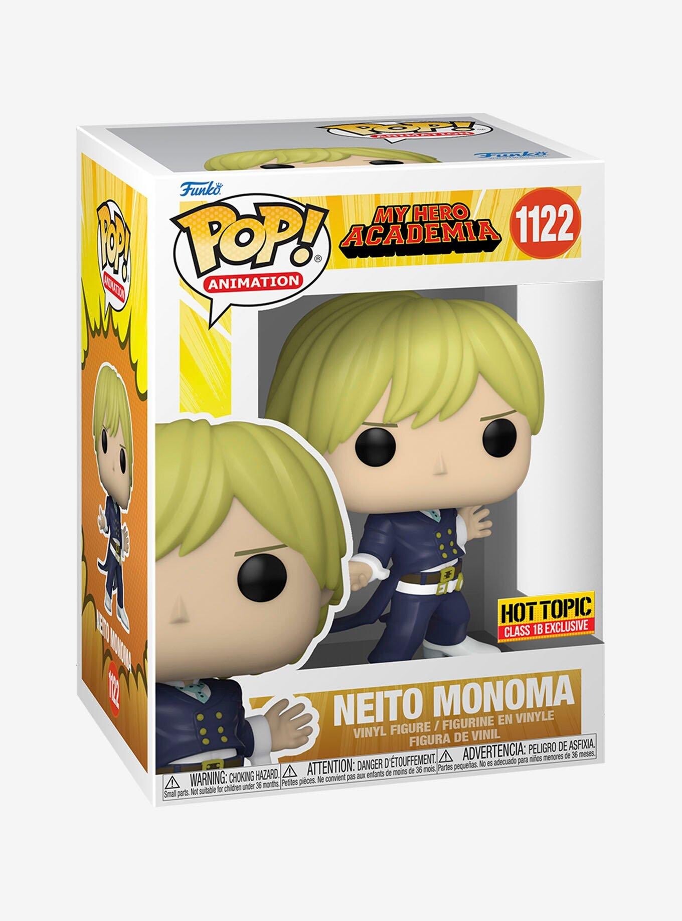 Boku no Hero Academia - Monoma Neito - POP! Animation  (1122) - POP! Vinyl (Funko Toys, Hot Topic) photo 2