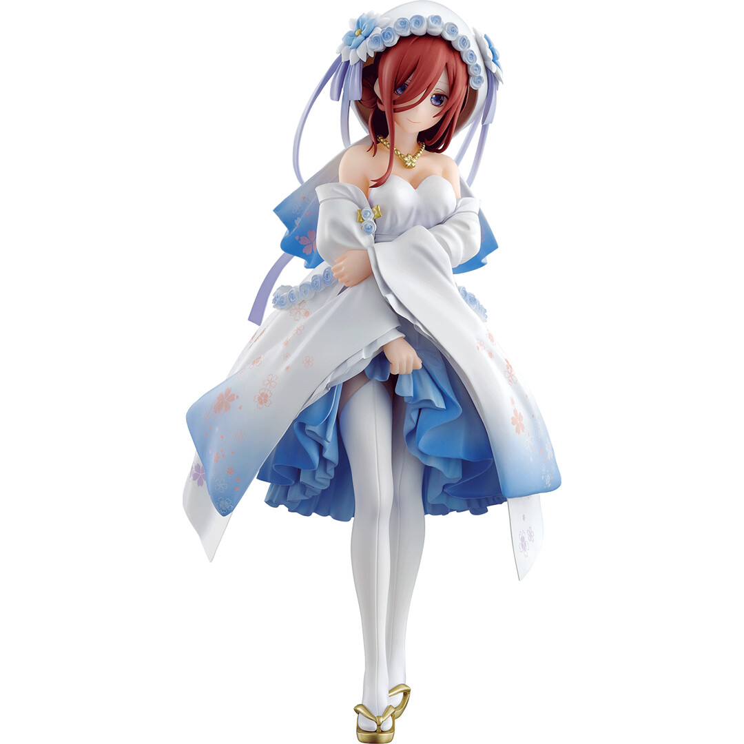 Eiga Gotoubun no Hanayome - Nakano Miku - Ichiban Kuji - Ichiban Kuji Eiga Gotoubun no Hanayome ~Shiawase no Musubi~  (C Prize) - Wasou (Bandai Spirits) photo 5