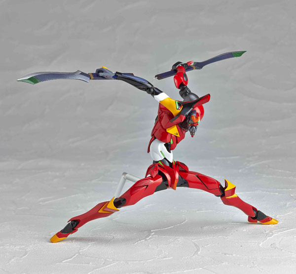 Evangelion Shin Gekijouban: Q - EVA-02 - Evangelion Evolution (EV-014) - Revoltech (No.137) - Gamma (Kaiyodo)