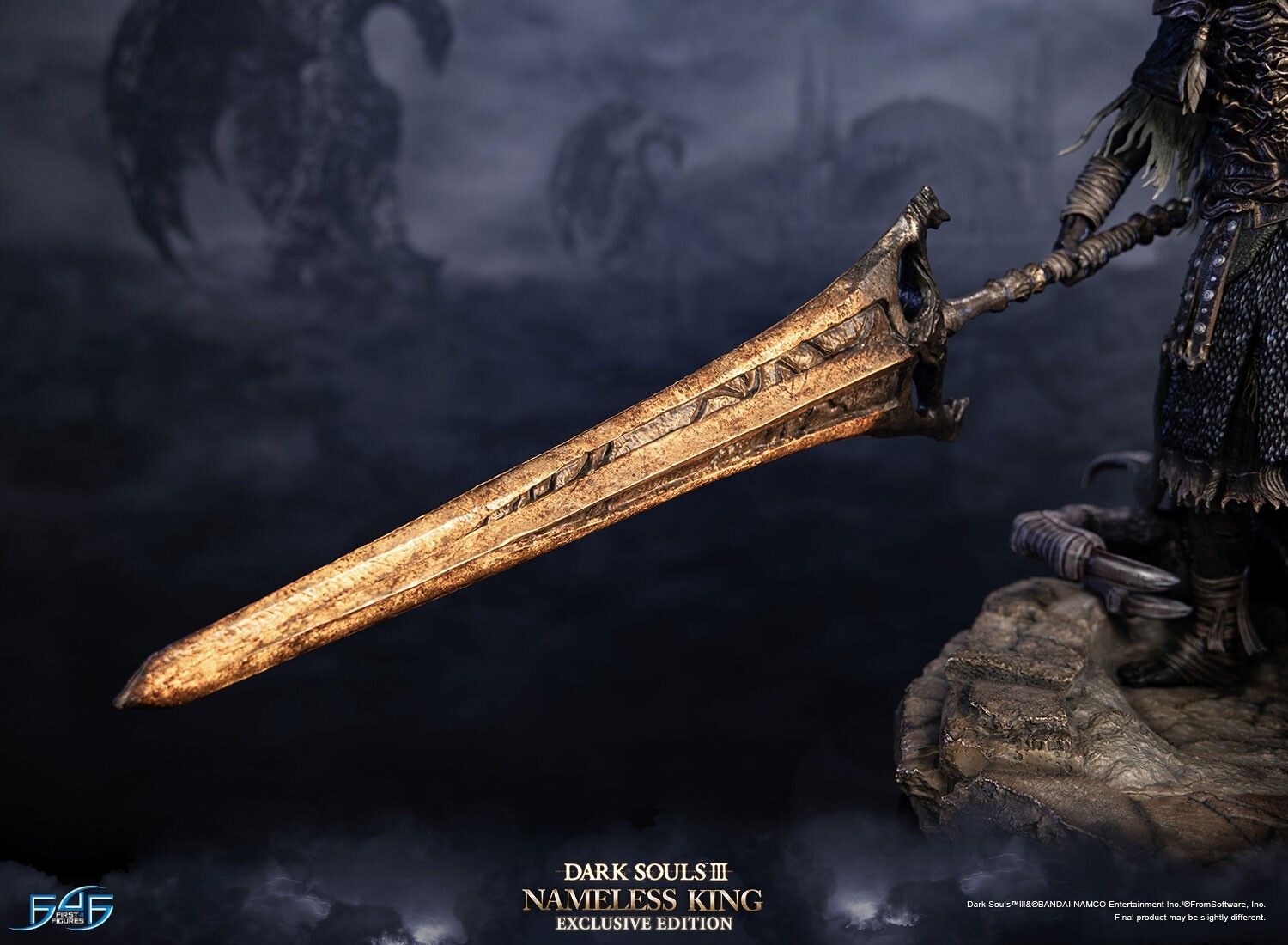 Dark Souls III - Mumei no Ou - Exclusive Edition (First 4 Figures) photo 3