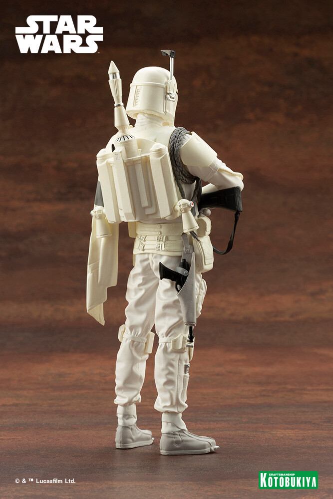 Star Wars - Boba Fett - ARTFX+ - 1/10 - White Armor Ver. (Kotobukiya) photo 2