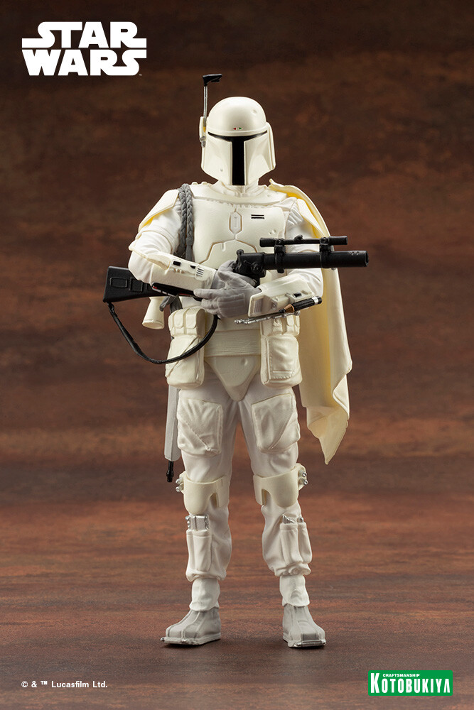 Star Wars - Boba Fett - ARTFX+ - 1/10 - White Armor Ver. (Kotobukiya) photo 3