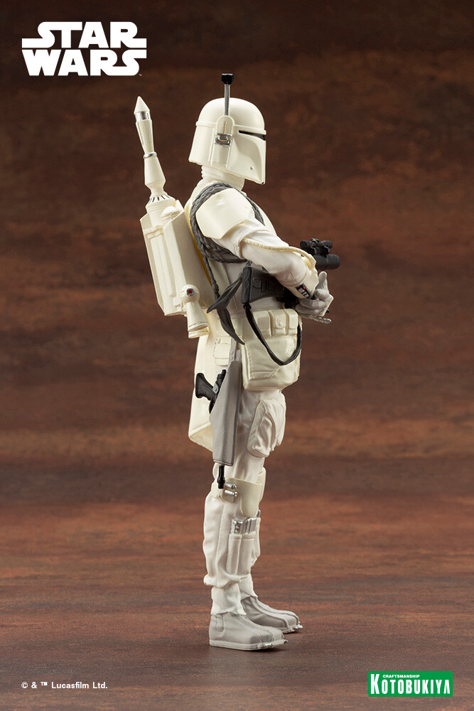 Star Wars - Boba Fett - ARTFX+ - 1/10 - White Armor Ver. (Kotobukiya) photo 4