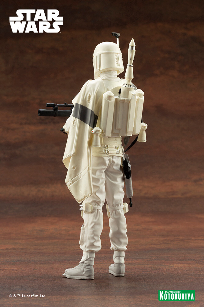 Star Wars - Boba Fett - ARTFX+ - 1/10 - White Armor Ver. (Kotobukiya) photo 6