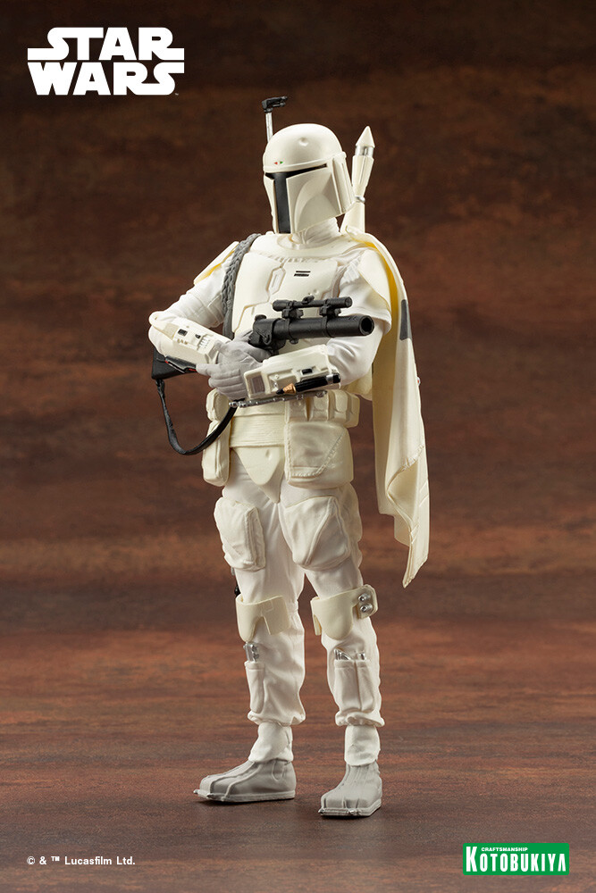 Star Wars - Boba Fett - ARTFX+ - 1/10 - White Armor Ver. (Kotobukiya) photo 8