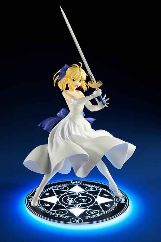 Fate/Stay Night Unlimited Blade Works - Altria Pendragon - 1/8 - Saber, Shiro Dress Ver., Renewal Ver. (Bell Fine) photo 2