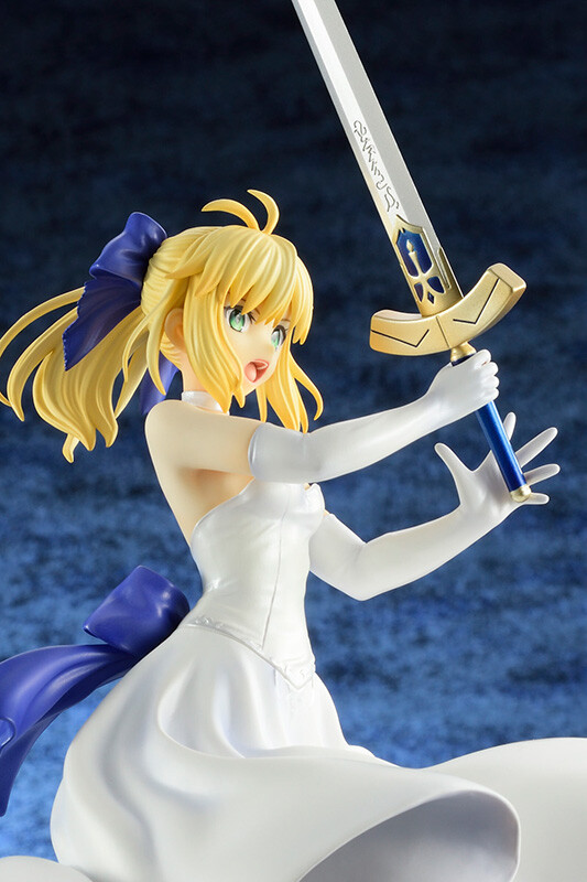 Fate/Stay Night Unlimited Blade Works - Altria Pendragon - 1/8 - Saber, Shiro Dress Ver., Renewal Ver. (Bell Fine) photo 5