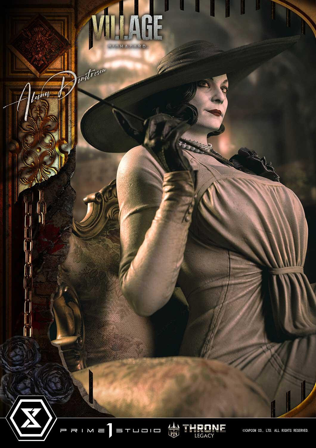 Biohazard Village - Alcina Dimitrescu - Throne Legacy  (TLCRE-01DX) - 1/4 - DX Version (Prime 1 Studio) photo 3