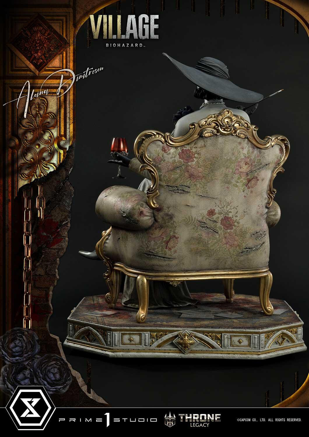 Biohazard Village - Alcina Dimitrescu - Throne Legacy  (TLCRE-01DX) - 1/4 - DX Version (Prime 1 Studio) photo 10