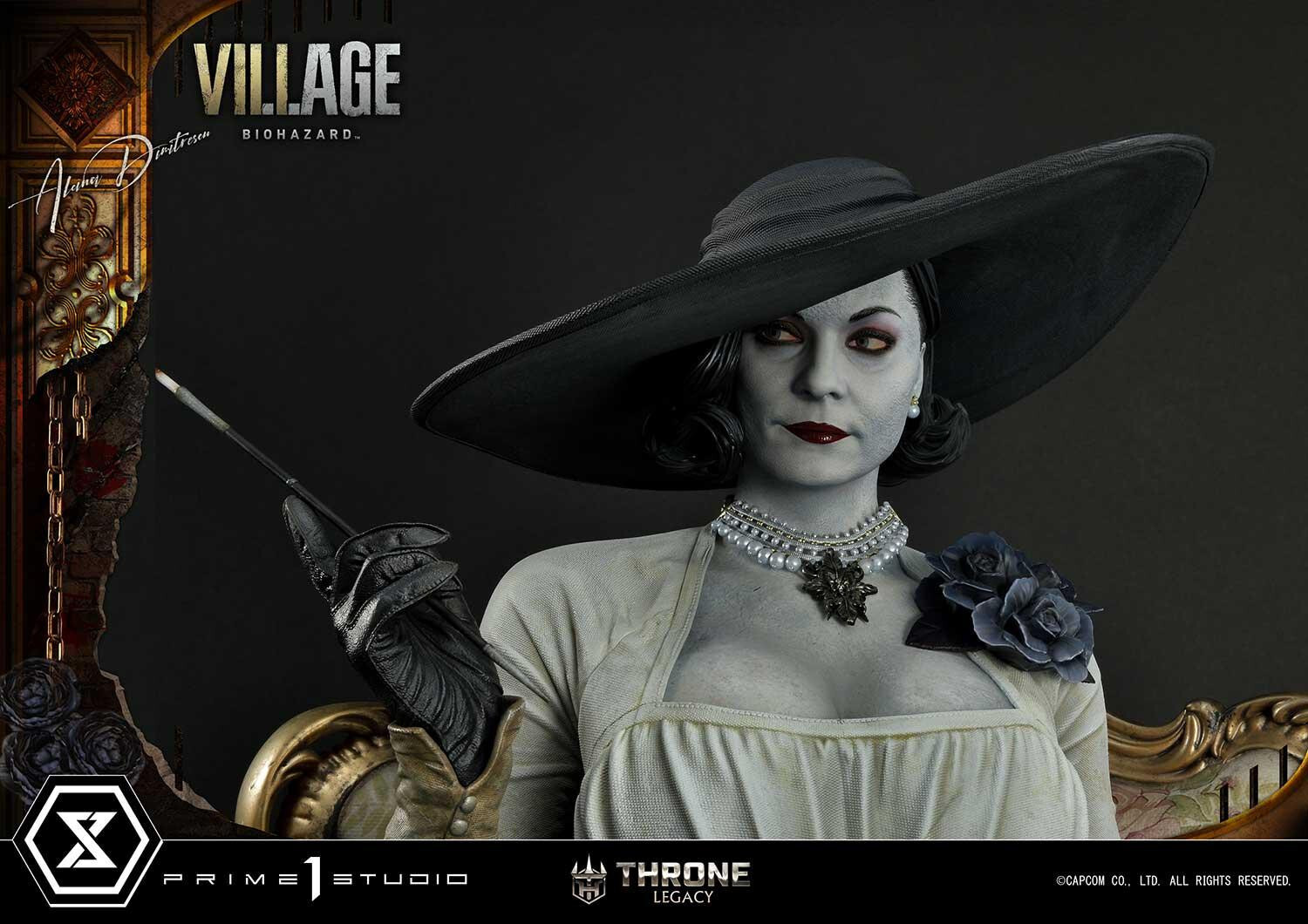Biohazard Village - Alcina Dimitrescu - Throne Legacy  (TLCRE-01DX) - 1/4 - DX Version (Prime 1 Studio) photo 52