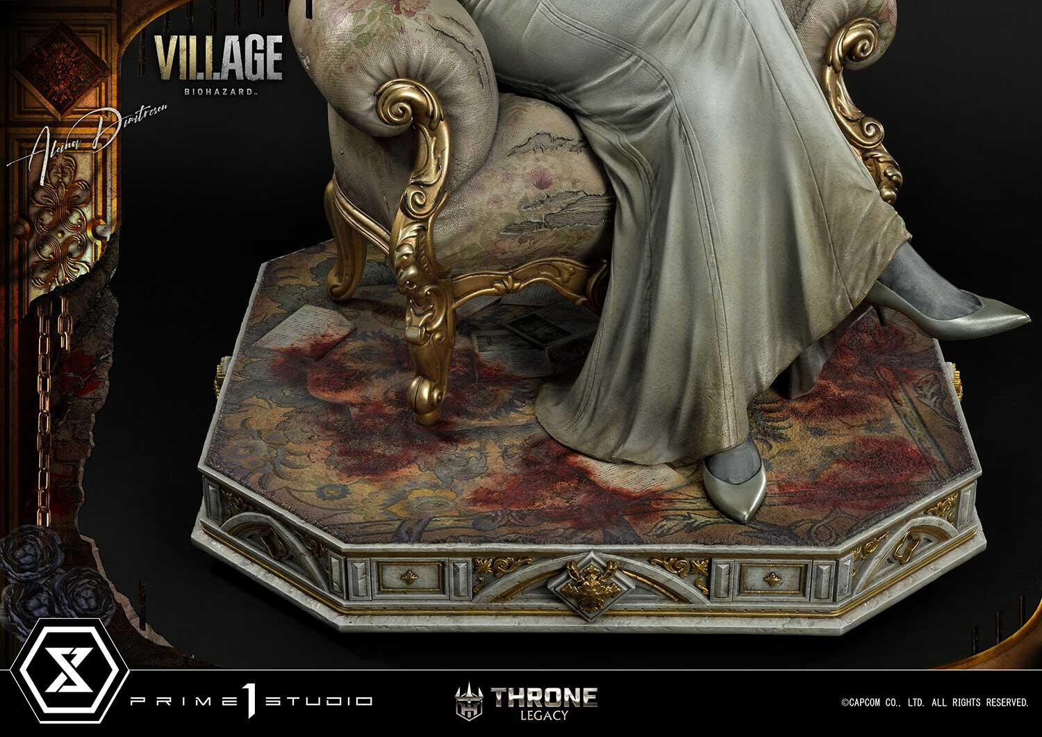 Biohazard Village - Alcina Dimitrescu - Throne Legacy  (TLCRE-01DX) - 1/4 - DX Version (Prime 1 Studio) photo 54