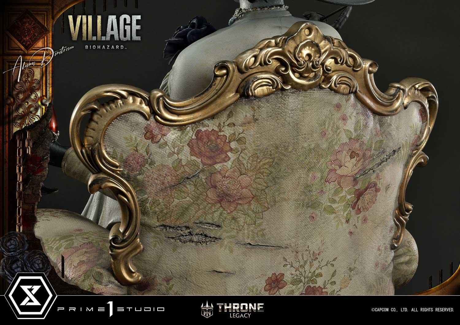 Biohazard Village - Alcina Dimitrescu - Throne Legacy  (TLCRE-01DX) - 1/4 - DX Version (Prime 1 Studio) photo 59