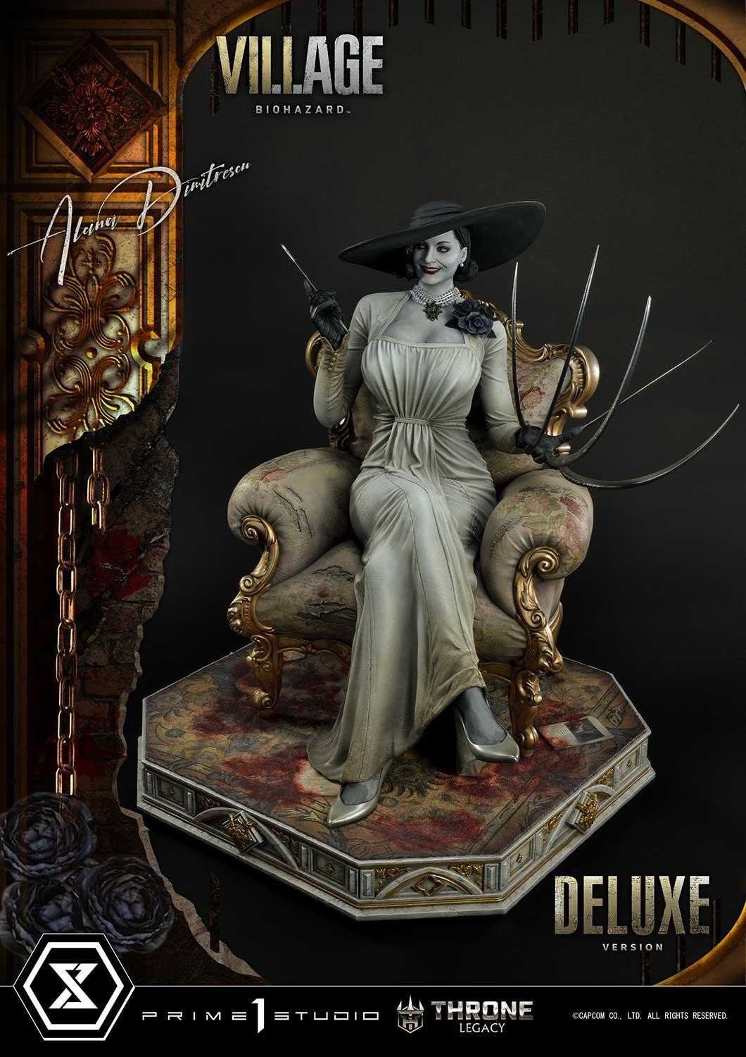 Biohazard Village - Alcina Dimitrescu - Throne Legacy  (TLCRE-01DX) - 1/4 - DX Version (Prime 1 Studio) photo 74