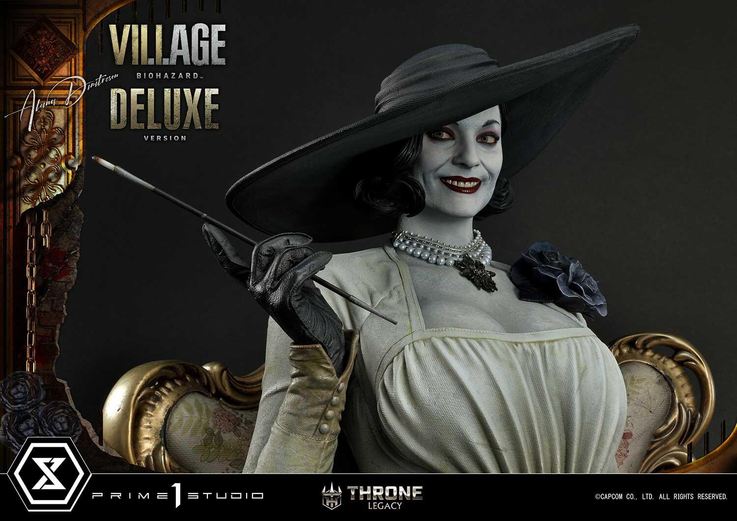 Biohazard Village - Alcina Dimitrescu - Throne Legacy  (TLCRE-01DX) - 1/4 - DX Version (Prime 1 Studio) photo 79