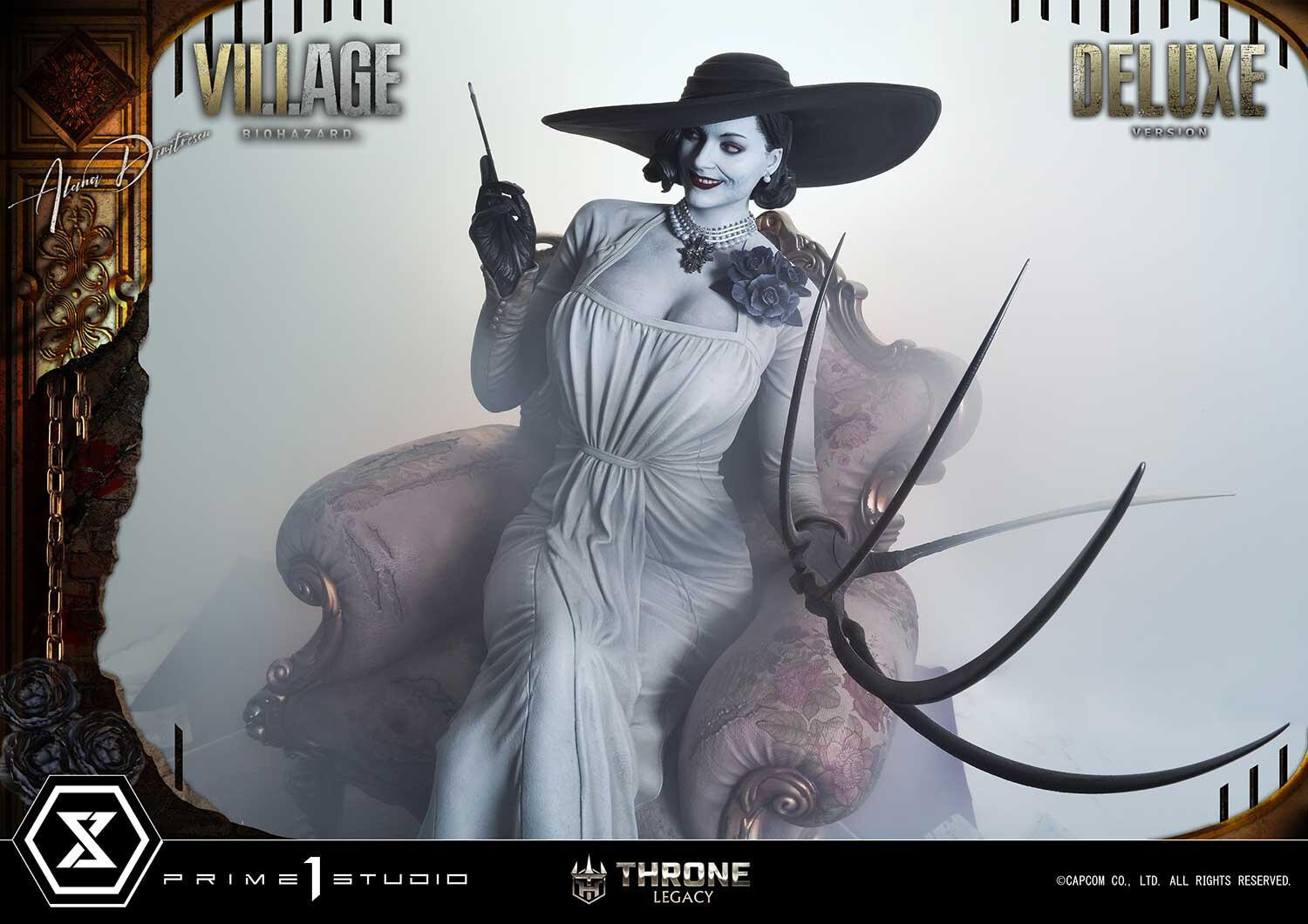 Biohazard Village - Alcina Dimitrescu - Throne Legacy  (TLCRE-01DX) - 1/4 - DX Version (Prime 1 Studio) photo 87