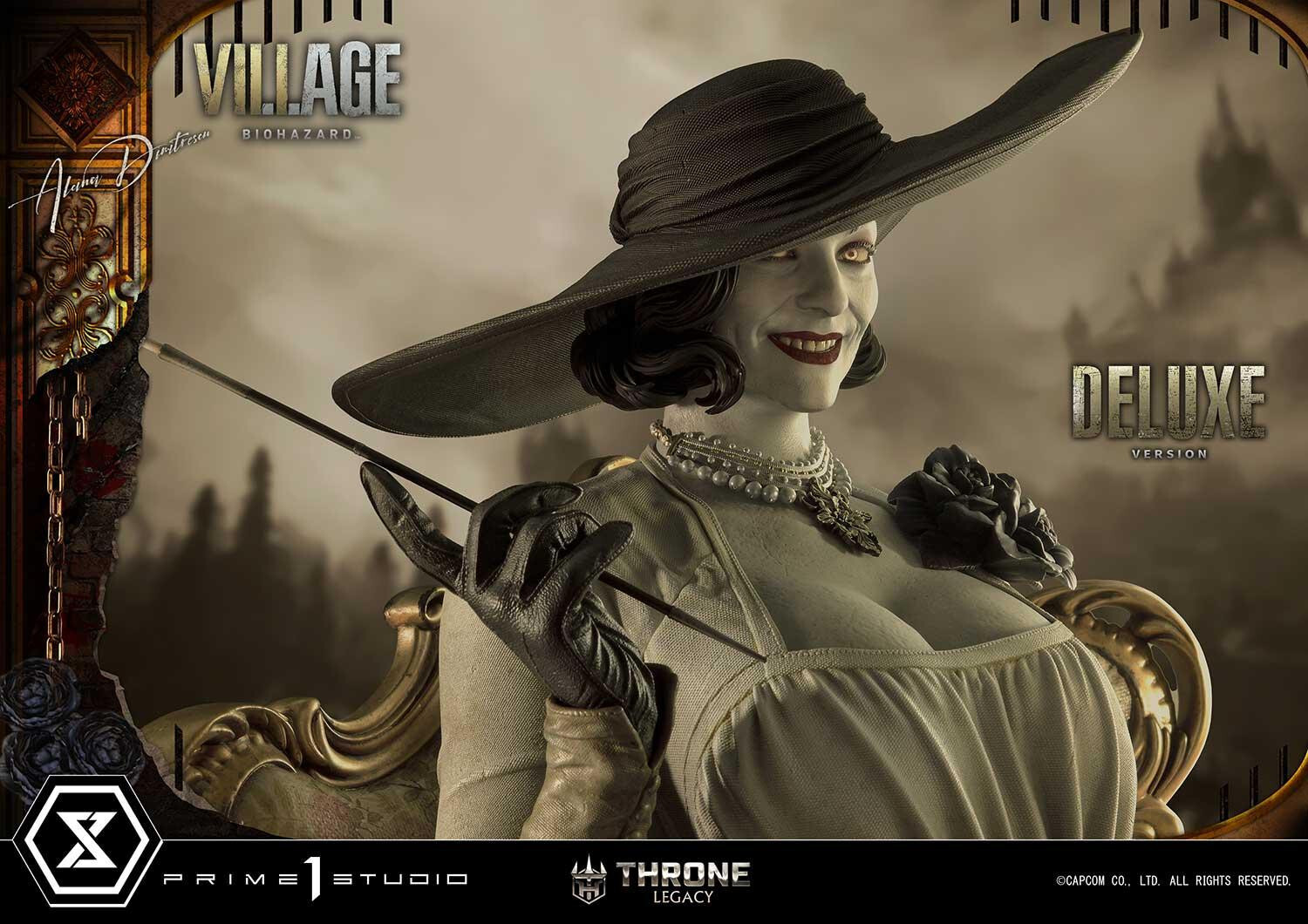Biohazard Village - Alcina Dimitrescu - Throne Legacy  (TLCRE-01DX) - 1/4 - DX Version (Prime 1 Studio) photo 88