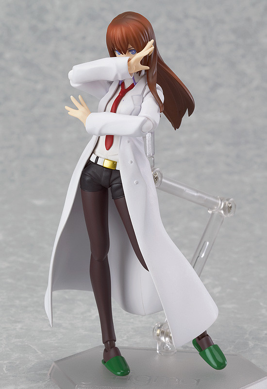 Steins;Gate - Makise Kurisu - Figma (#195) - White Coat ver. (Max Factory)