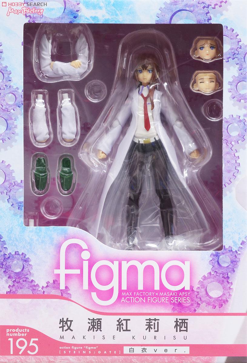 Steins;Gate - Makise Kurisu - Figma (#195) - White Coat ver. (Max Factory)