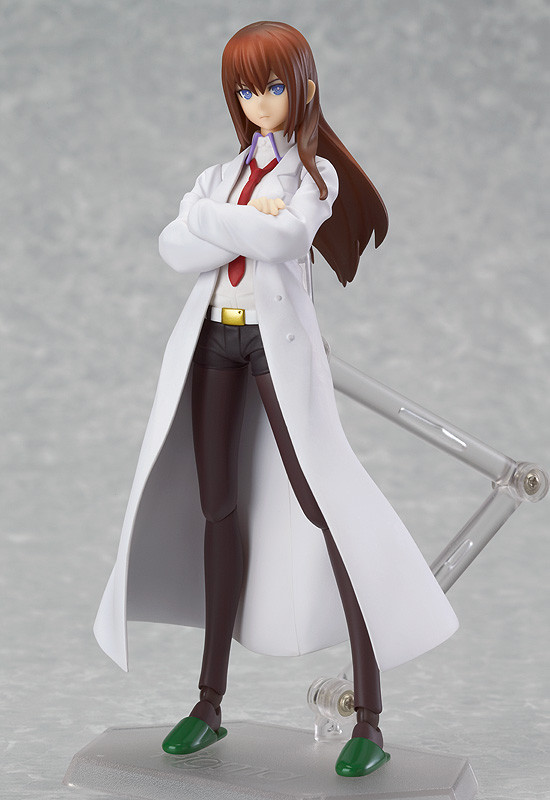 Steins;Gate - Makise Kurisu - Figma (#195) - White Coat ver. (Max Factory)