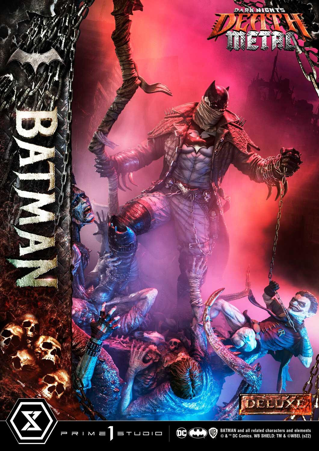 Dark Nights: Death Metal - Batman - Robins - Museum Masterline Series  (MMDCMT-09DX) - 1/3 - DX Version (Prime 1 Studio) photo 5