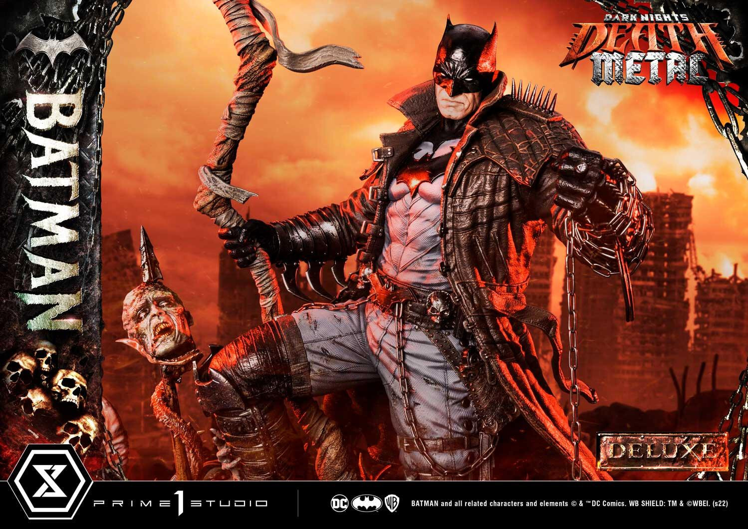 Dark Nights: Death Metal - Batman - Robins - Museum Masterline Series  (MMDCMT-09DX) - 1/3 - DX Version (Prime 1 Studio) photo 12