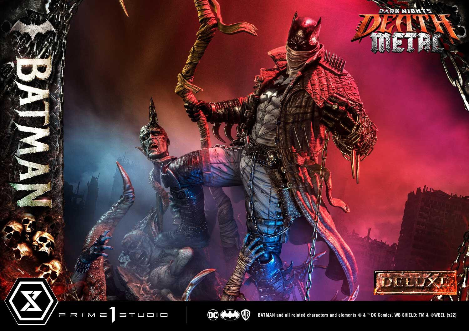 Dark Nights: Death Metal - Batman - Robins - Museum Masterline Series  (MMDCMT-09DX) - 1/3 - DX Version (Prime 1 Studio) photo 14
