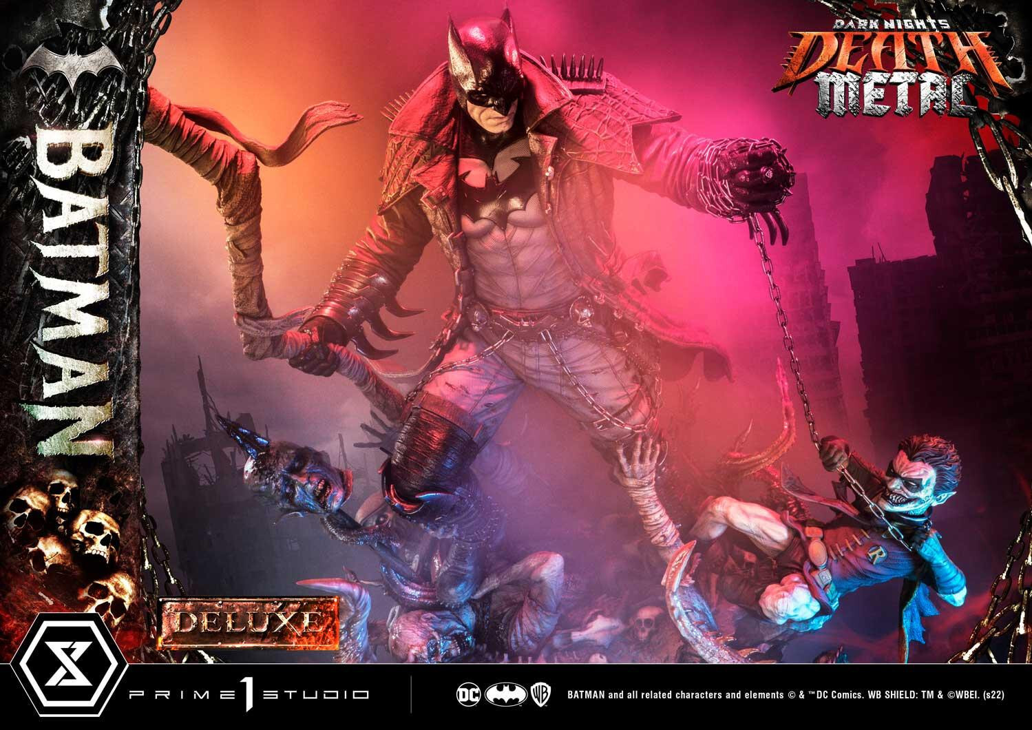 Dark Nights: Death Metal - Batman - Robins - Museum Masterline Series  (MMDCMT-09DX) - 1/3 - DX Version (Prime 1 Studio) photo 32