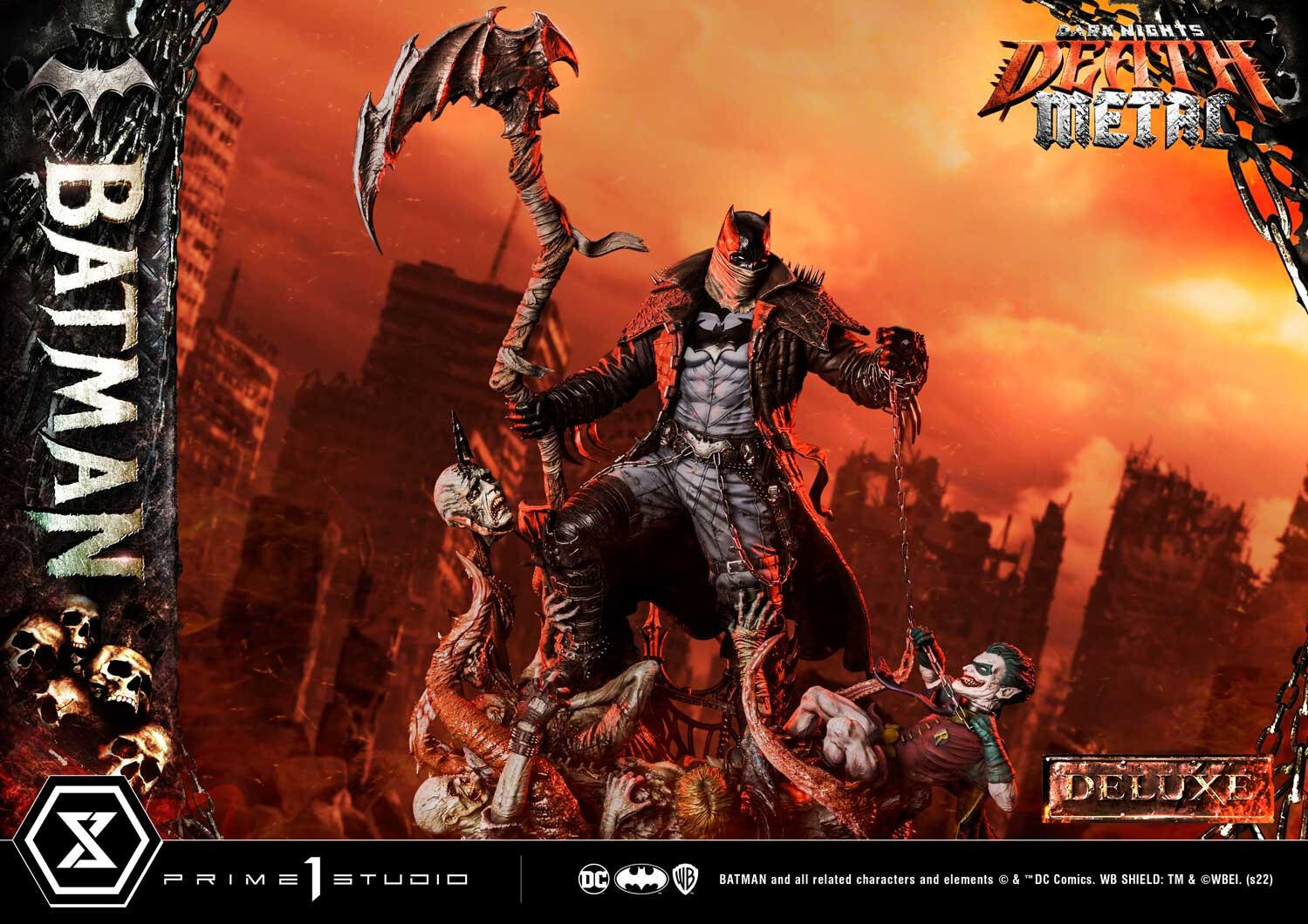 Dark Nights: Death Metal - Batman - Robins - Museum Masterline Series  (MMDCMT-09DX) - 1/3 - DX Version (Prime 1 Studio) photo 34