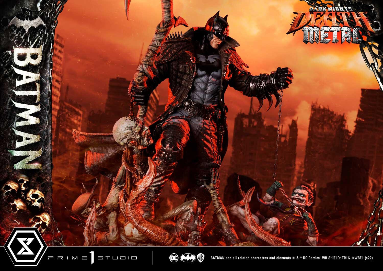 Dark Nights: Death Metal - Batman - Robins - Museum Masterline Series  (MMDCMT-09DX) - 1/3 - DX Version (Prime 1 Studio) photo 73
