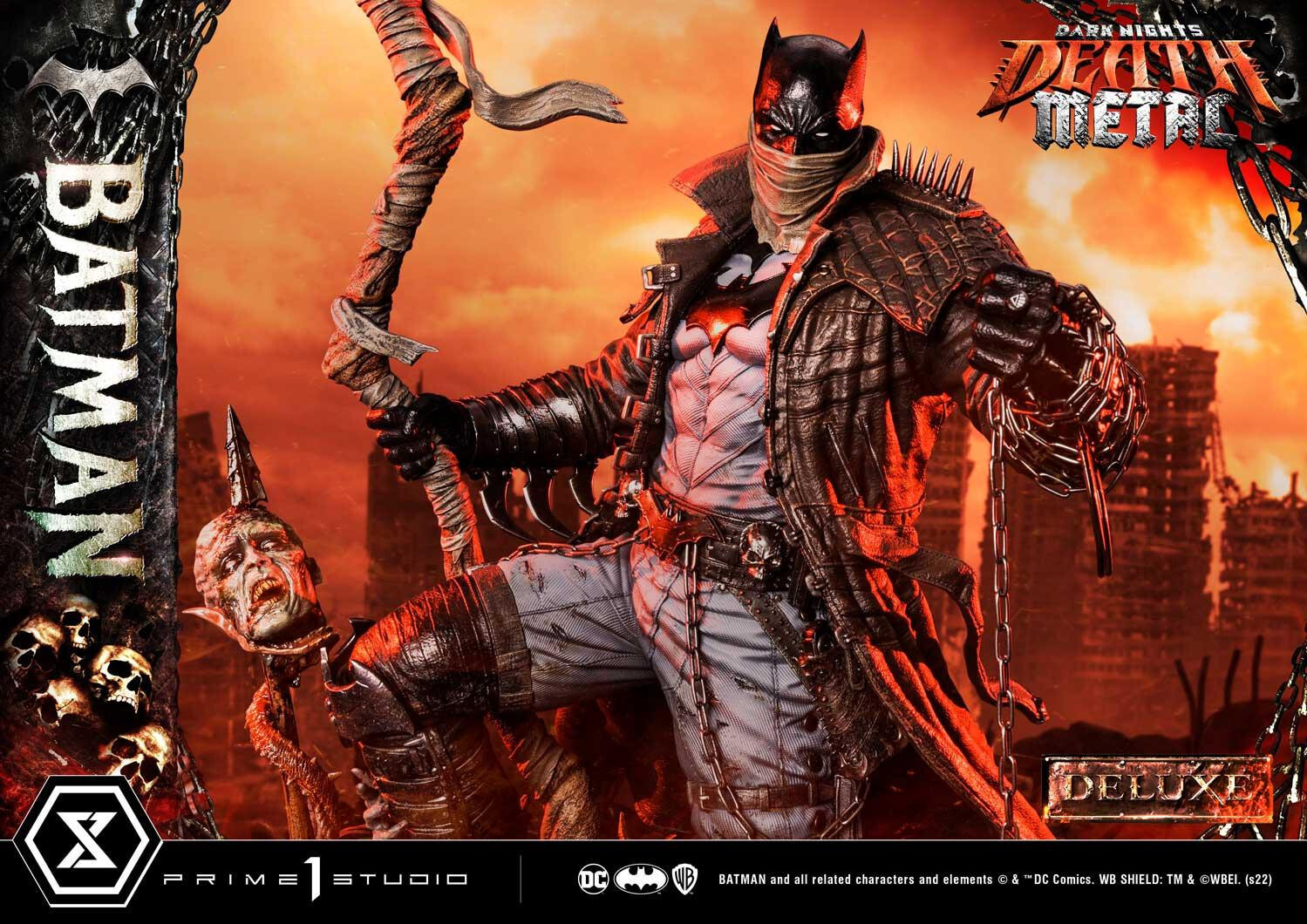 Dark Nights: Death Metal - Batman - Robins - Museum Masterline Series  (MMDCMT-09DXS) - 1/3 - DX Bonus Version (Prime 1 Studio) photo 3