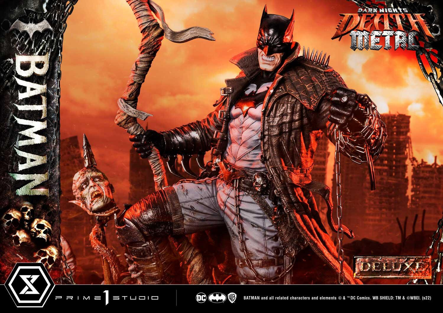 Dark Nights: Death Metal - Batman - Robins - Museum Masterline Series  (MMDCMT-09DXS) - 1/3 - DX Bonus Version (Prime 1 Studio) photo 18